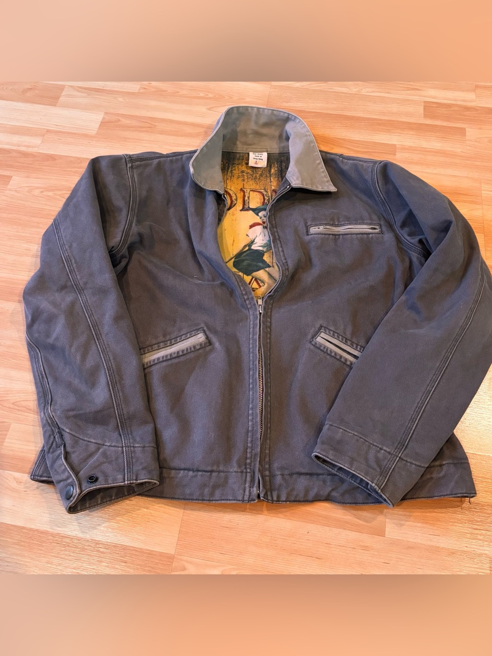 Ethyl Vintage Pure Cowgirl  Rodeo Canvas Work Jacket